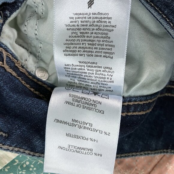 Silver Jeans Co Avery Trouser Womens 27 Bootcut Blue Stretch Denim Y2K - Picture 7 of 13